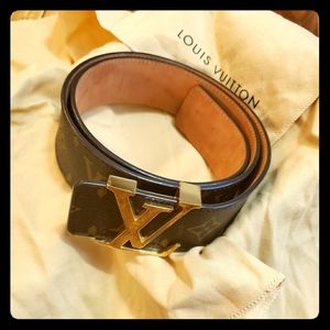 Louis Vuitton Monogram Belt